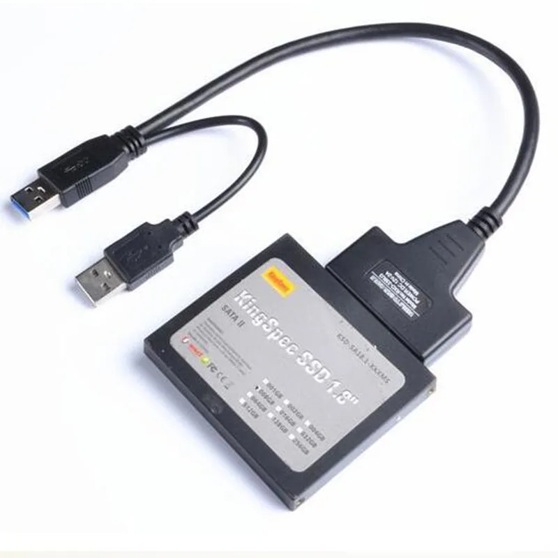 Кабель USB 3 0 a SATA 7 + 15 Pin 22 адаптер 2 5 &quotHDD unidad con|Компьютерные кабели и разъемы| |