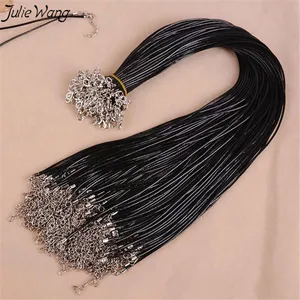 Julie Wang 20PC Wholesale Leather Cord Necklace Phone Chain Accessory
Hand Made Women Men Necklace Finding 45cm+5cm Extend Chain 2.13 USD