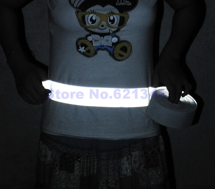 Светоотражающая лента из яркой серебристой ткани 50 мм (2 дюйма)|reflective sew|fabric reflective