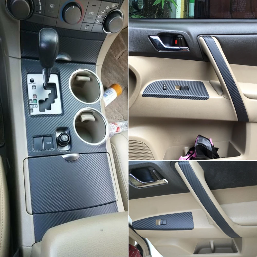 Для Toyota Highlander 2009 2014 внутренний центральный Управление Панель дверная ручка 5 мм