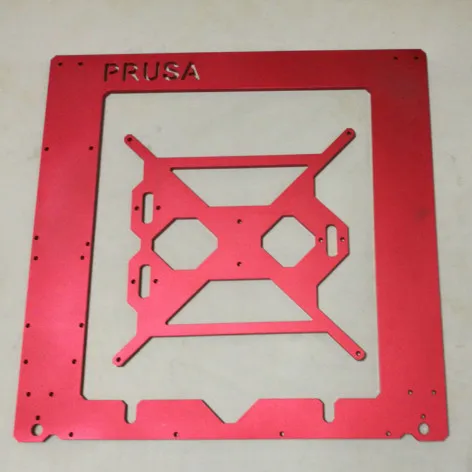 Prusa i3 ремонт 6 мм комплект алюминиевой рамы черный/серебристый/красный/золотой