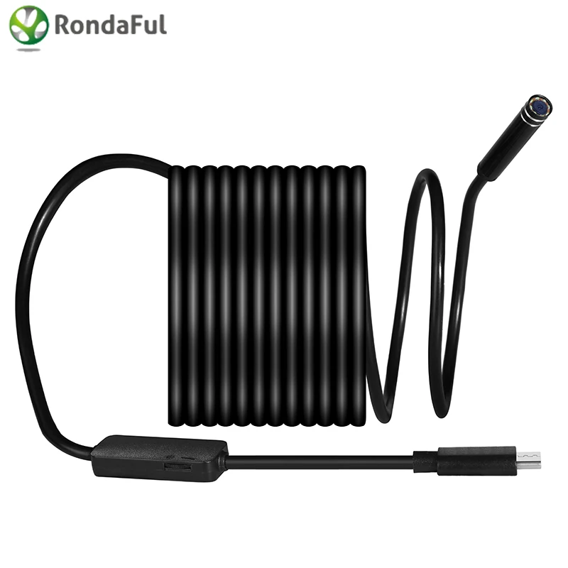 Мини Wi Fi камера высокой четкости 8 0 мм Водонепроницаемый эндоскоп для Android