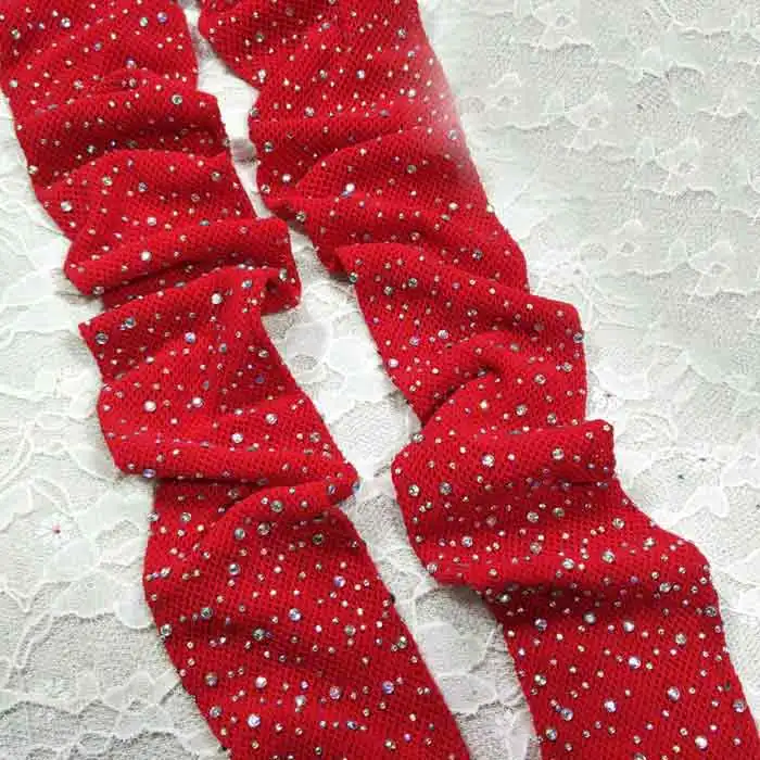 red white stone Новинка, модные сексуальные блестящие ажурные колготки, женские сетчатые колготки, стразы, чулки, дамские Чулки, блестящие колготки, Collant, чулочно-носочные изделия - Цвет: red white stone