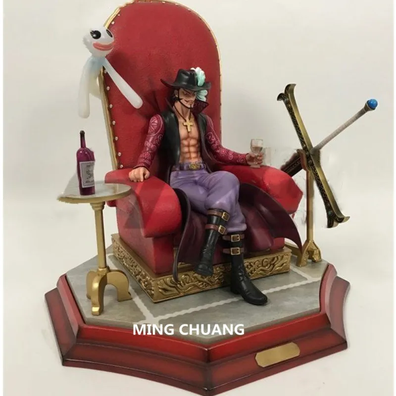 Статуя одна штука Seven Warlords Of The Sea sisting Dracule Mihawk бюст GK 29 см фигурка Коллекционная