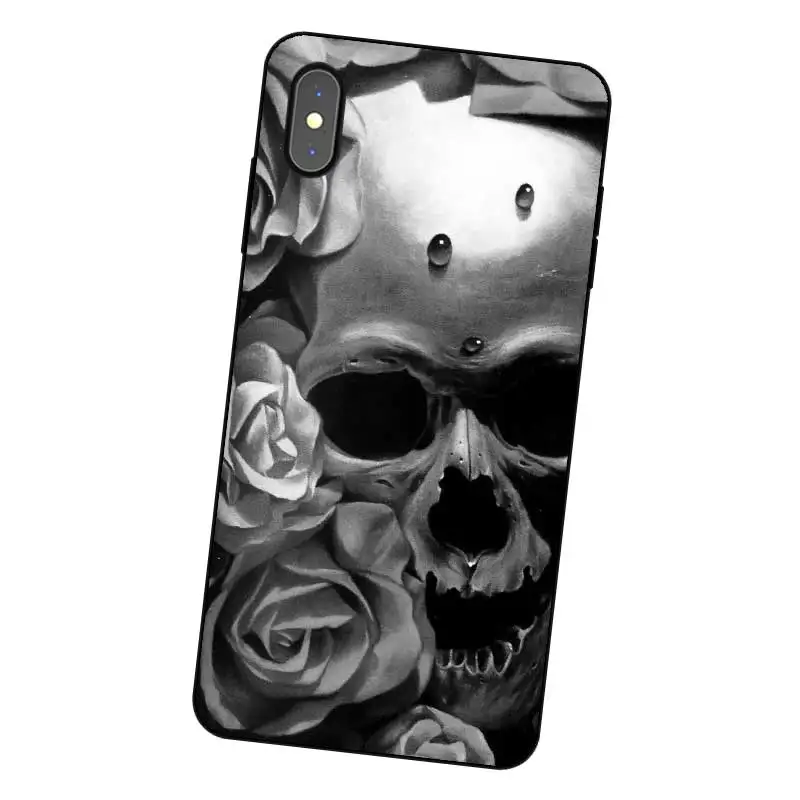 P176 Reaper абстрактный Черный силиконовый чехол для Apple iPhone 11 Pro XR XS Max X 8 7 6 6S Plus 5 5S SE |