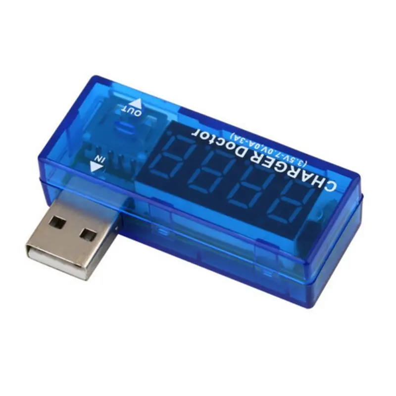 Цифровой дисплей Лидер продаж миниатюрный USB измеритель напряжения и тока