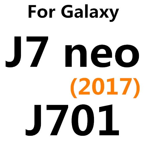 Закаленное Стекло Экран протектор для samsung Galaxy S3 S4 S5 S6 S7 A3 A5 J1 J2 J3 J5 J7 J7 Neo J1 мини Core Grand Prime ACE4 - Цвет: J7 Neo J701F