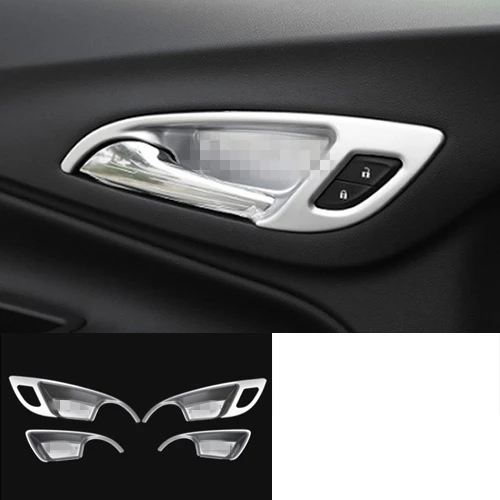 Для Chevrolet Equinox Автомобильный интерьер полный молдинги отделка наклейки автомобильные чехлы автомобильные аксессуары украшение интерьера - Цвет: Inner door bowl