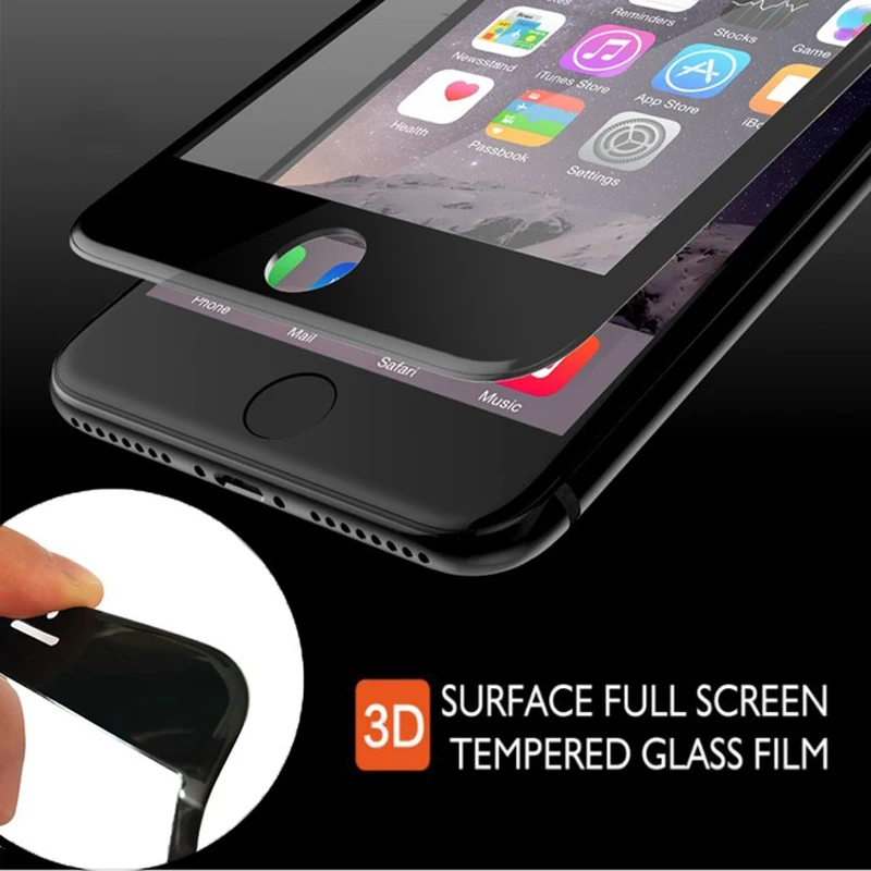 Oppselve 3D 0 23 мм Защитная пленка для экрана из закаленного стекла iPhone 8 7 6 6s Plus мягкая