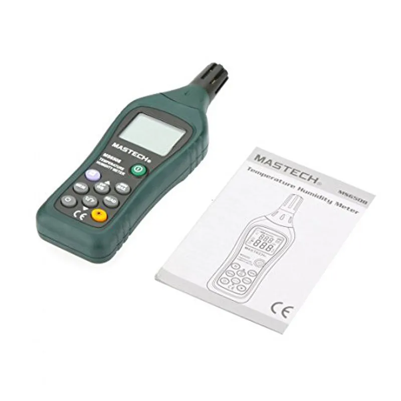 Высокоточный цифровой измеритель температуры и влажности MASTECH MS6508|moisture meter|meter
