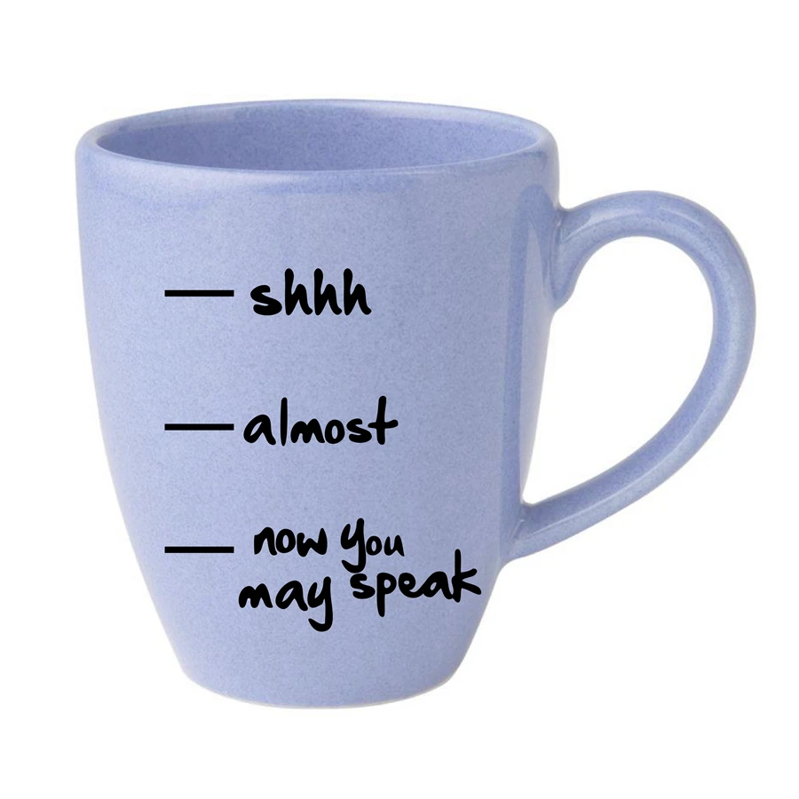 Съемные забавные наклейки для кофейной чашки креативные виниловые офиса