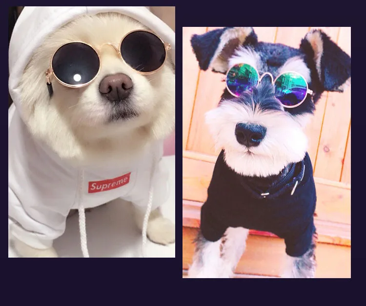 OLOEY Pet очки солнцезащитные очки маленькая собака глаз-носить фото реквизит собака кошка аксессуары для животных принадлежности для товары для домашних животных кошек очки