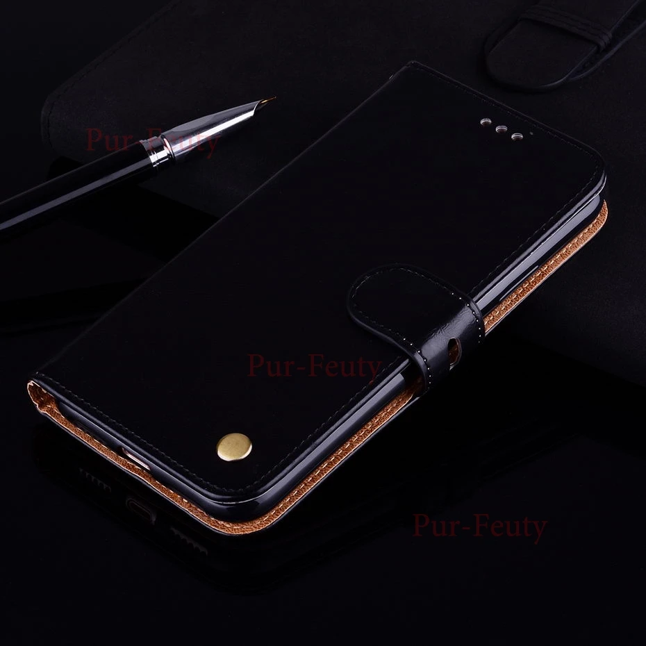 Black Чехол для Xiaomi Redmi Примечание 5A Prime Y1 MDG6S(32 64 ГБ), мягкий кожаный чехол-кошелек для телефона Xiao mi Red mi Note5A Prime, сумка - Цвет: Black