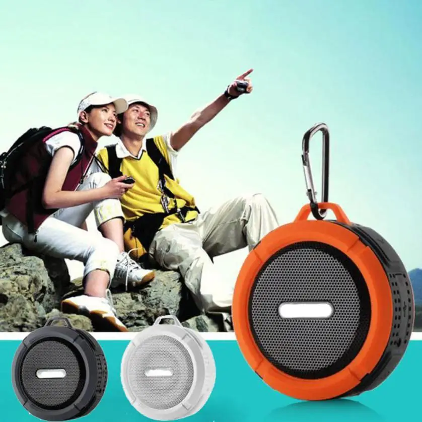 Outdoor Sport Car Portable Waterproof Shockproof Wireless Bluetooth Speaker AUG 31 E22 | Speakers