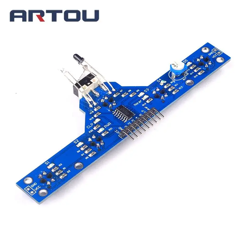 1 шт. 5 канальный модуль отслеживания датчика трассировки шт.|sensor module|tracing sensorroad