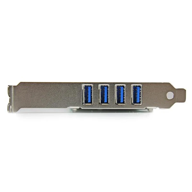 StarTech.com Tarjeta Adaptador PCI Express PCI-E USB 3 0 con UASP de 4 Стабилизатор-Alimentacion SATA PCIe NEC uPD72020