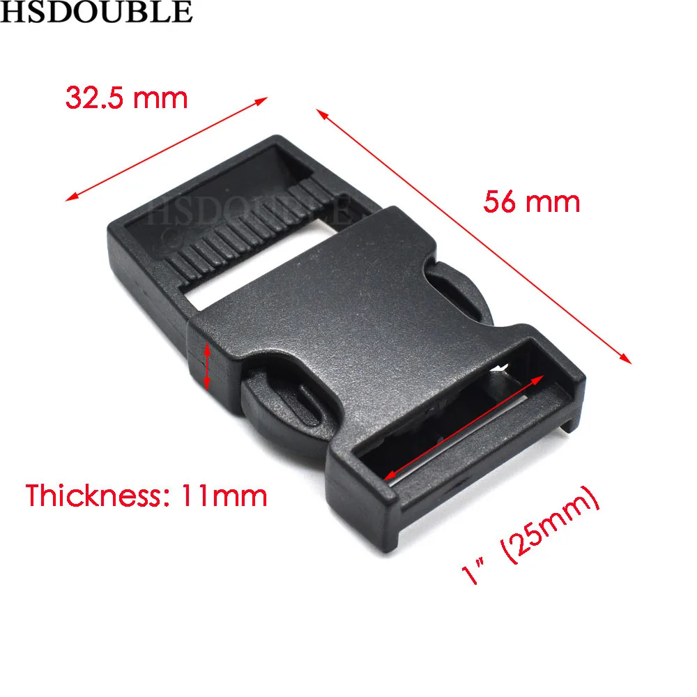 Пластиковая прямая боковая крышка прочная застежка для лямки рюкзака сетка