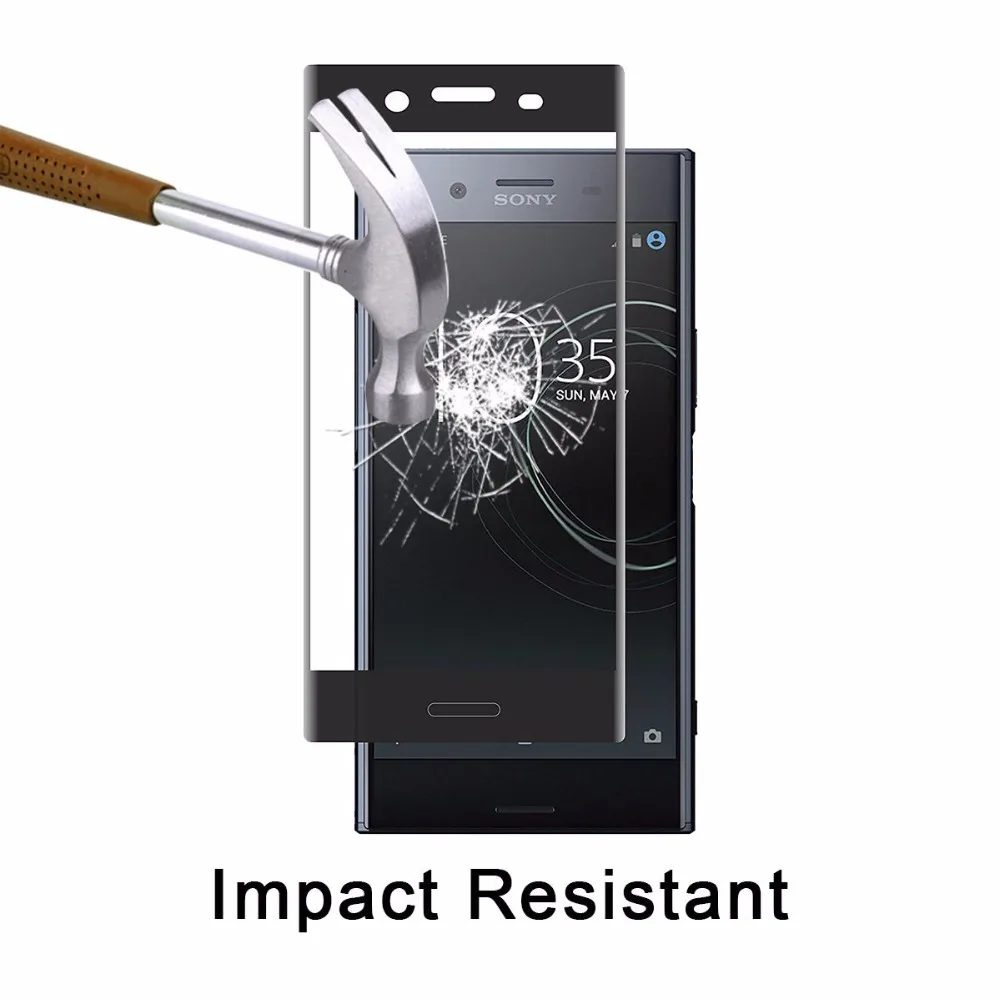 3D полное покрытие изогнутая Защитная пленка для Sony Xperia XZ1 XZ X Compact L1 XA XA1 XA2 Plus Ultra XZ1C