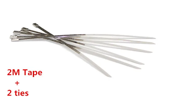 Защитная обертка для выхлопной трубы мотоцикла 2 м клейкая лента из