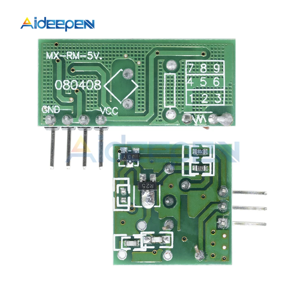 433 МГц 315 мгц радиочастотный передатчик и приемник модуль Link Kit для ARM/MCU WL DIY МГц/433