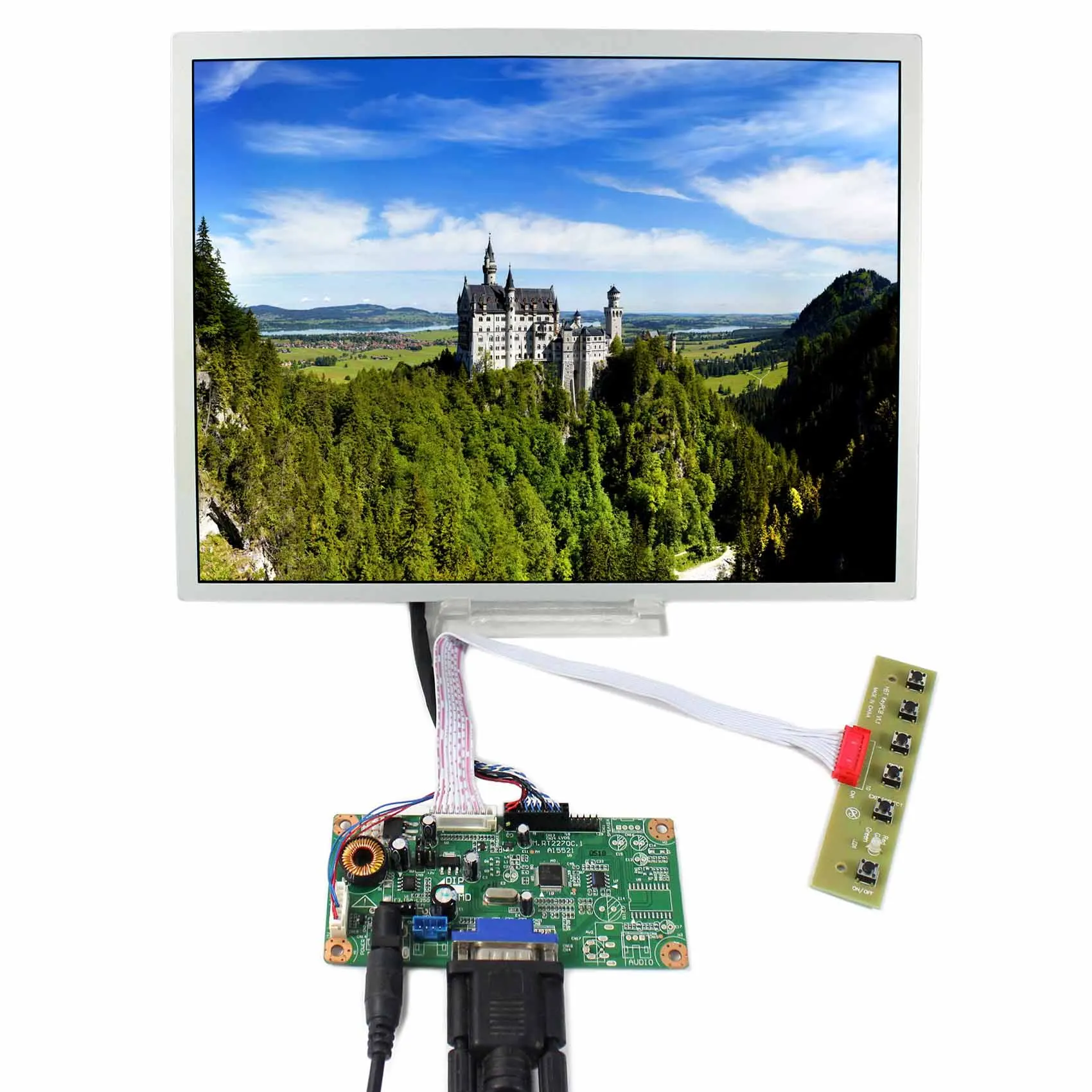 LQ121S1LG75 800x600 12 1 дюймовый ЖК экран + VGA контроллер RT2270C|Запасные части| |