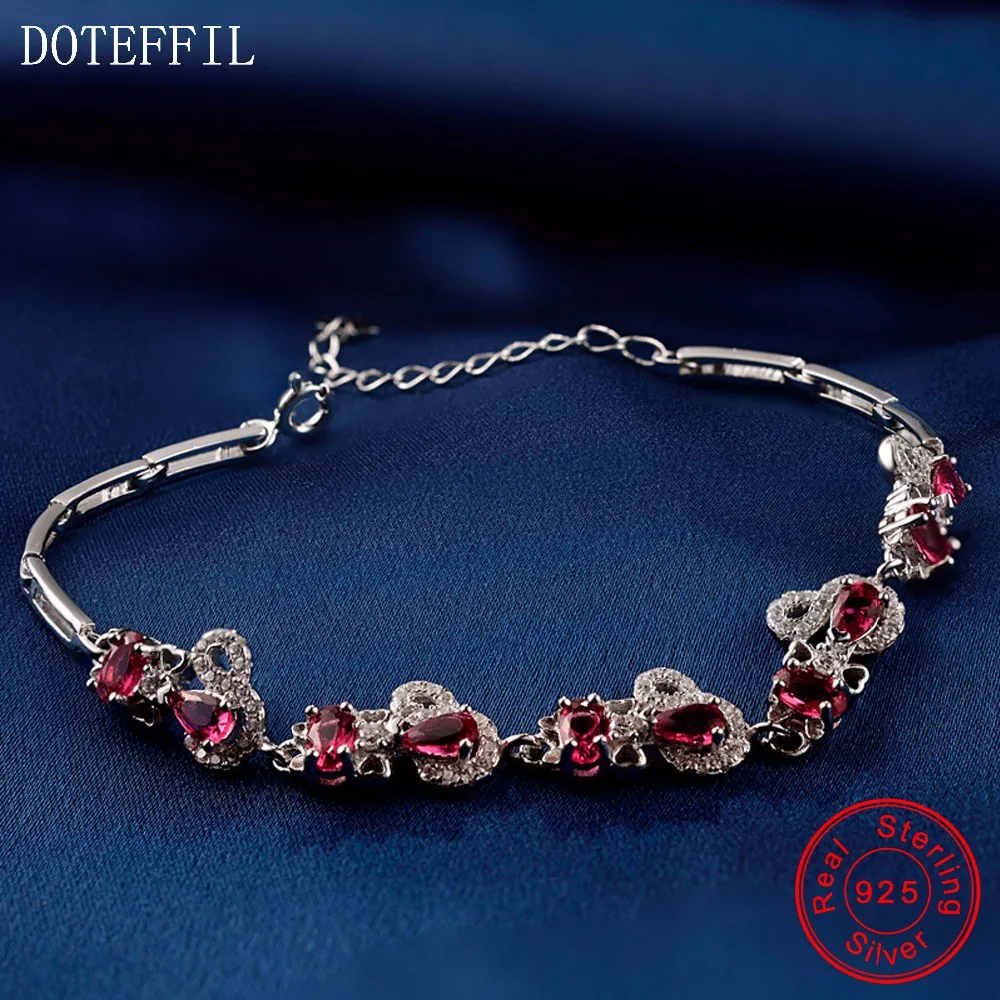 Женский браслет с подвеской из стерлингового серебра 925 пробы высокое качество AAA