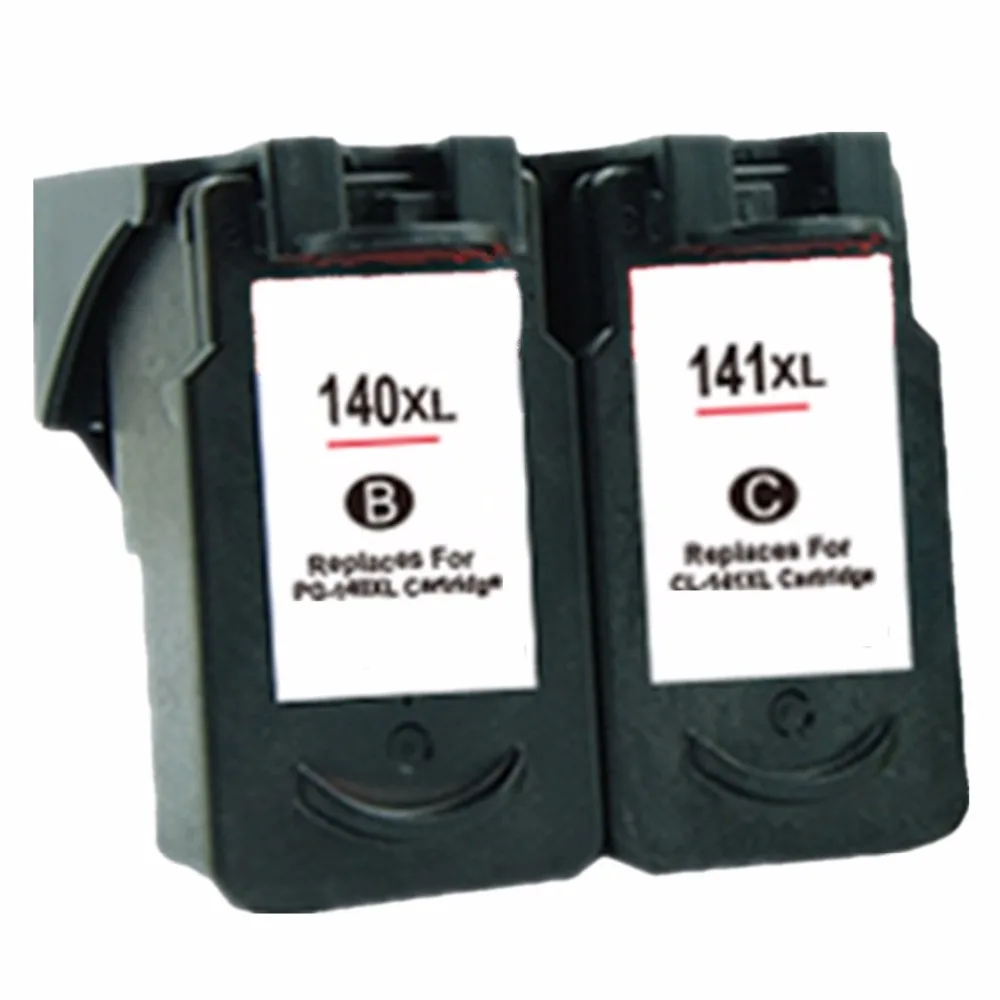Восстановленные картриджи для Canon PG-140 PG 140 PG140 CL-141 CL 141 CL141 Pixma MG2580 MG2400 MG2500 IP2880 для струйной печати