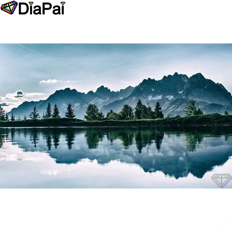 

DIAPAI Diamond Painting 5D DIY 100% Full Square/Round Drill "beautiful scenery" Diamond Embroidery Cross Stitch 3D Decor A25075