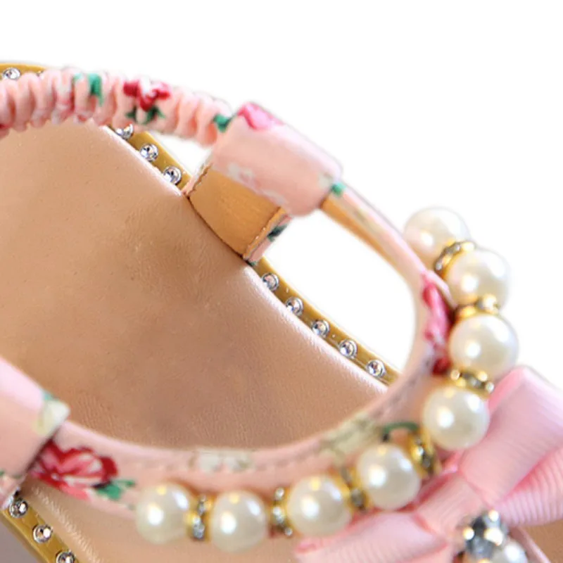 

Children's shoes Summer New kids Shoes Lovely Non-slip Shoes Fashion Girl Sandals Baby Flat Heels Beach shoes for Kid