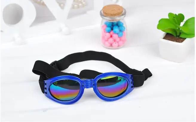 Защитные очки для собак солнцезащитные с защитой от ультрафиолета складные