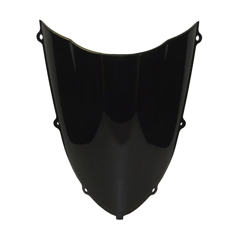 Dark Smoke Waase для Kawasaki Z750S Z 750S 2005 2006 мотоцикл двойной пузырь ветер экран лобовое стекло щит экран - Цвет: Dark Smoke