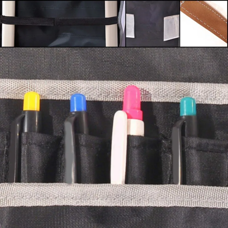 Регулируемые книги Файлы сумка для хранения ручек 14 карманов канцелярский