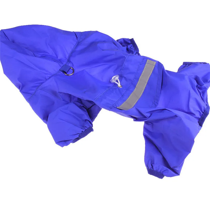 3XL-5XL плащ для собак открытый безопасный плащ для собак водонепроницаемый плащ с капюшоном куртка летняя одежда для собак дропшиппинг 40AT15