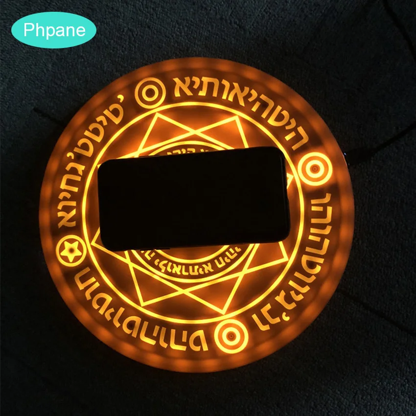 10 Вт QI Беспроводное зарядное устройство с музыкой Универсальный зарядный коврик