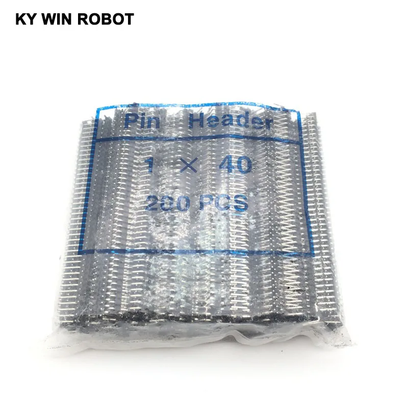 10 шт. 1x40 контактов 2 54 мм|connector 2.54|connector maleconnector header |