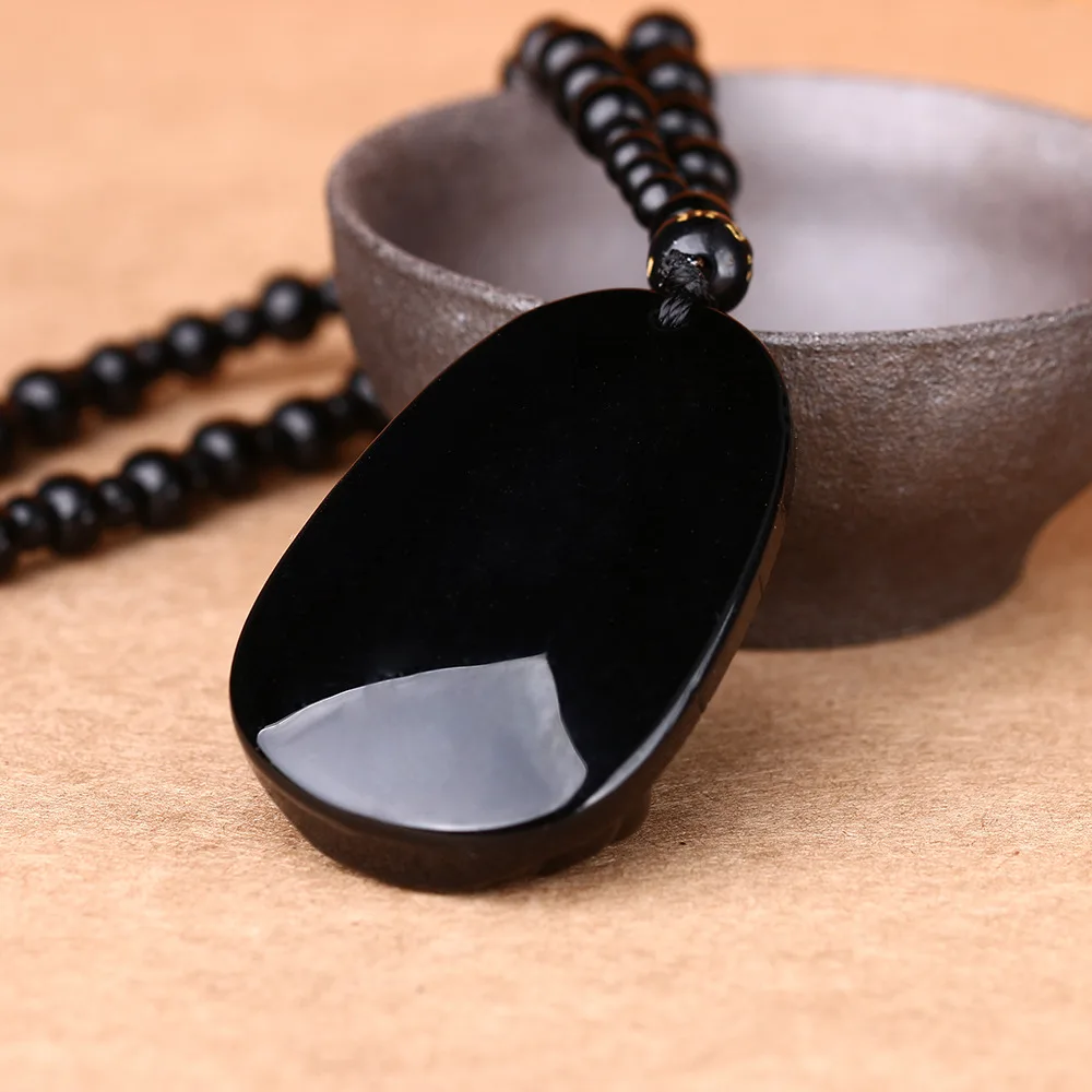 Ожерелье с подвеской Будды из натурального камня ожерелье ювелирные изделия