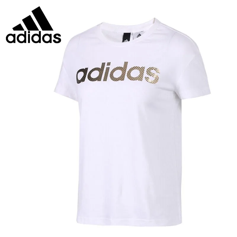 Новое поступление оригинальных женских футболок с коротким рукавом Adidas GFX T FOIL LINE