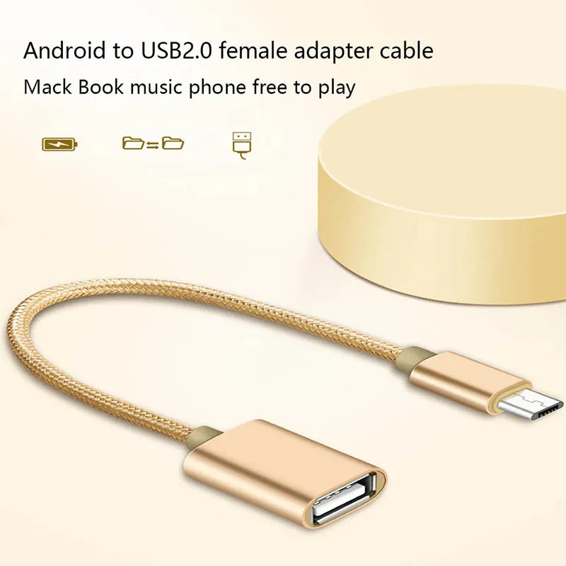 Адаптер OTG из алюминиевого сплава для Android|Переходники и адаптеры| |