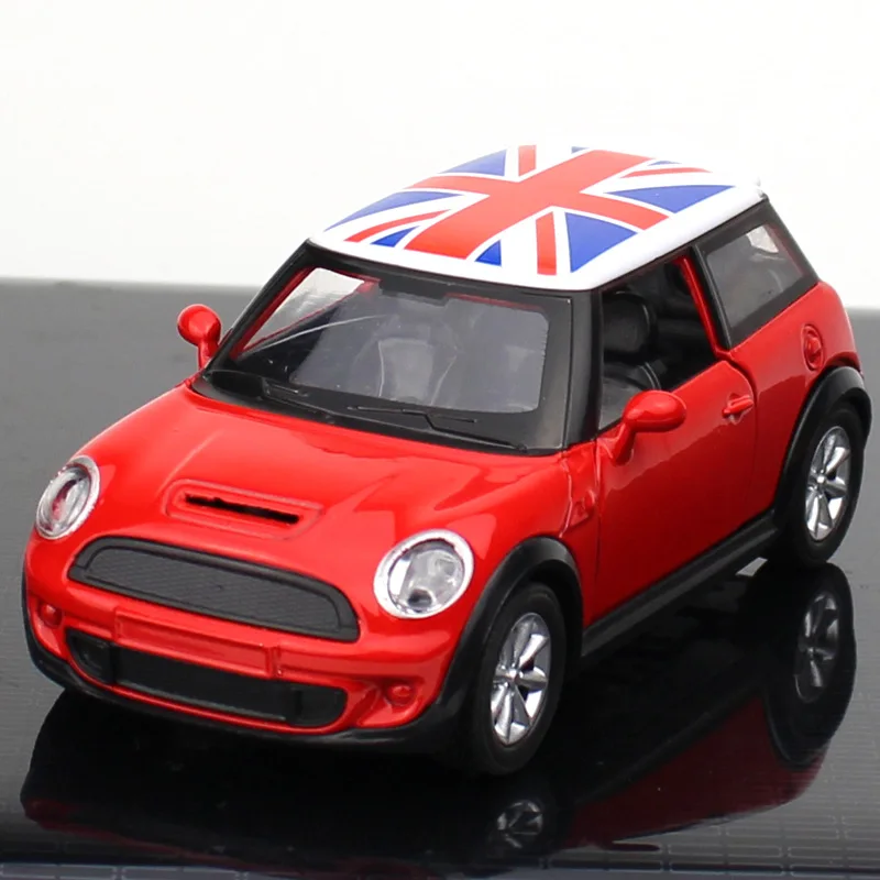 1:30 масштаб Mini Cooper S сплав литой автомобиль модель с вытягиванием игрушки для подарок на день рождения коллекция игрушек