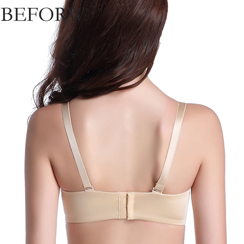 BEFORW Sexy Моды Отжимание Бюстгальтер Бесшовные Белье Удобный Лук бюстгальтер