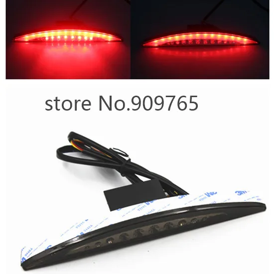 Дым задний светодиодный наконечник крыла стоп-сигнал фонарь для 2013-2017 Harley break FXSB |