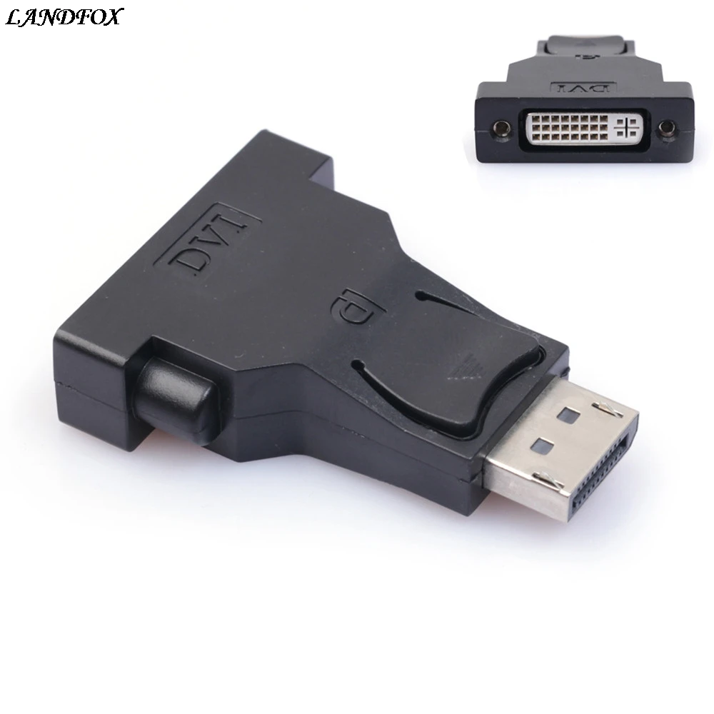 Новинка 2017 DP Display Port Male-DVI D Female прямой переходник ПК оптовая продажа Прямая
