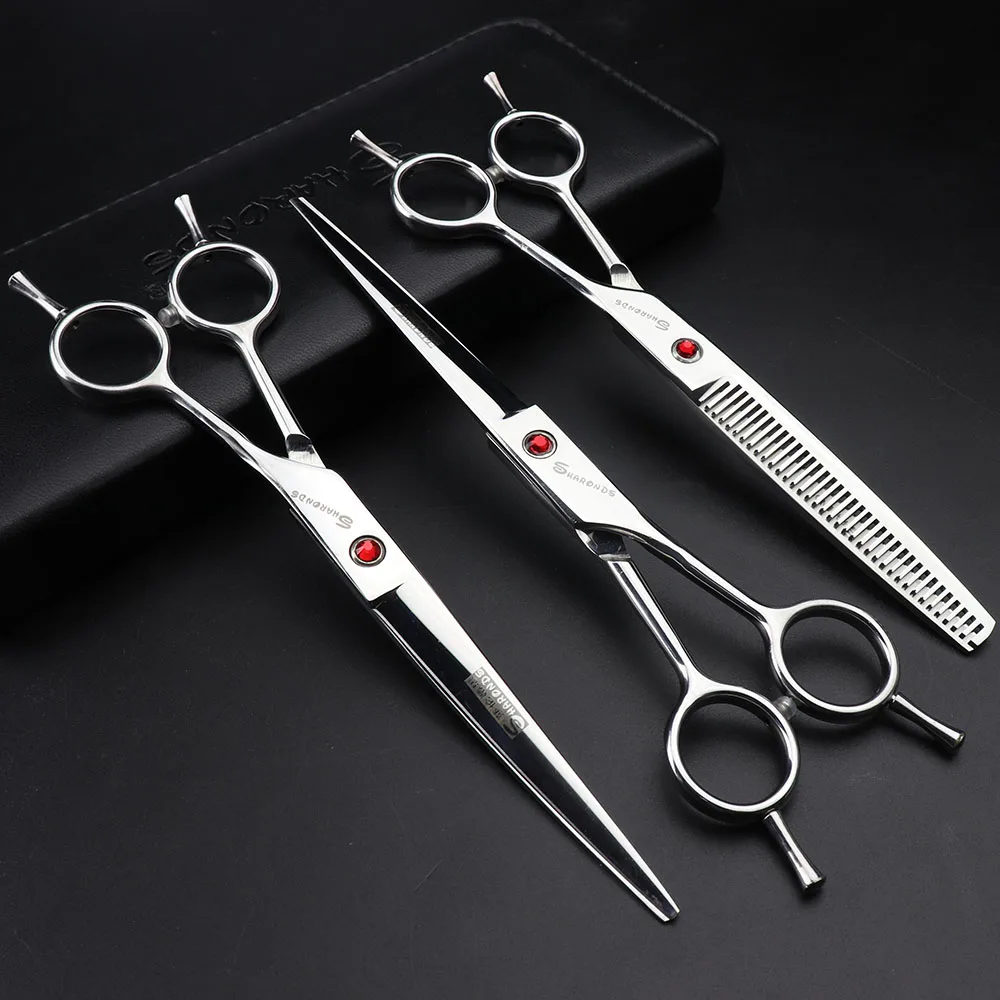 Парикмахерские ножницы 7 дюймов из нержавеющей стали|hairdressing scissor sets|scissors sethairdressing