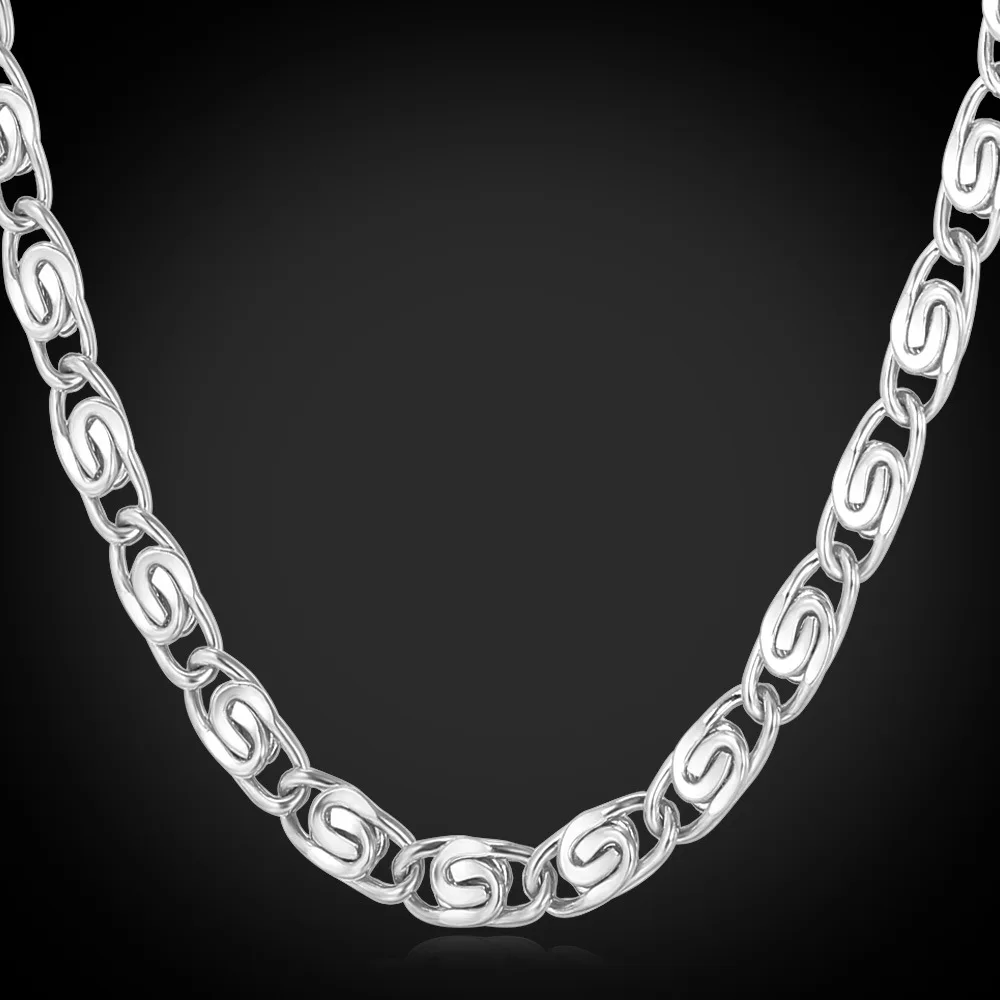 Ожерелье Улитка для мужчин желтого золота цвет цепи ожерелье 316L нержавеющая