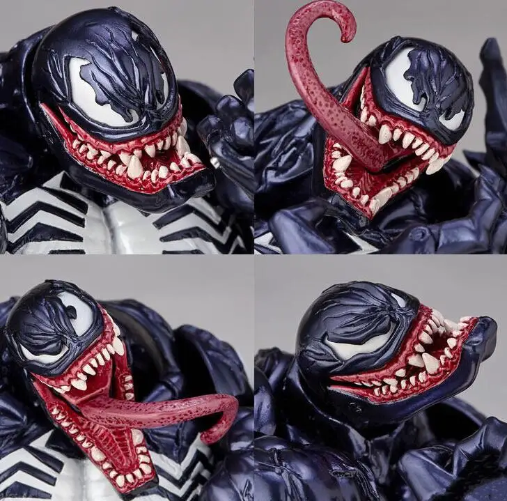 18 см с героями комиксов Марвел, футболка «Супермен», «Человек-паук» Venom фигурки океан зал Yamaguchi № 003 кукла, игрушка из ПВХ для Collectiable Подарки Игрушка