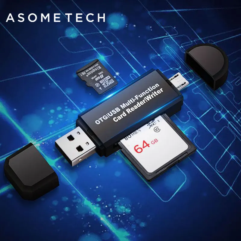 Универсальный высокоскоростной USB 3. 0 OTG кард ридер 2 в 1 флэш накопитель TF/SD карта