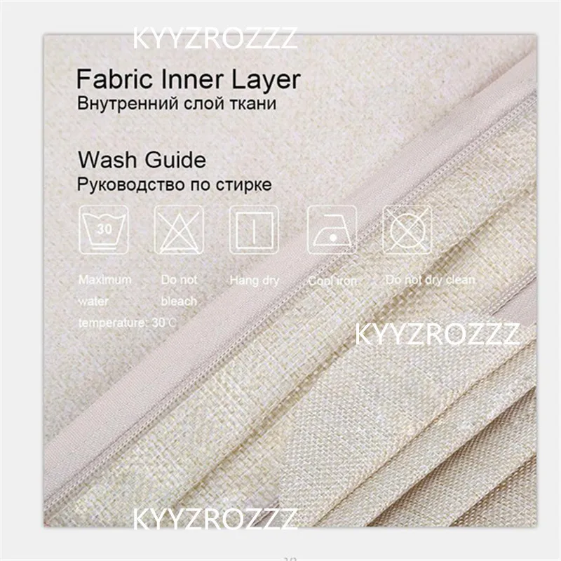 Наволочка из хлопка и льна 45 х45 см|Наволочки| |