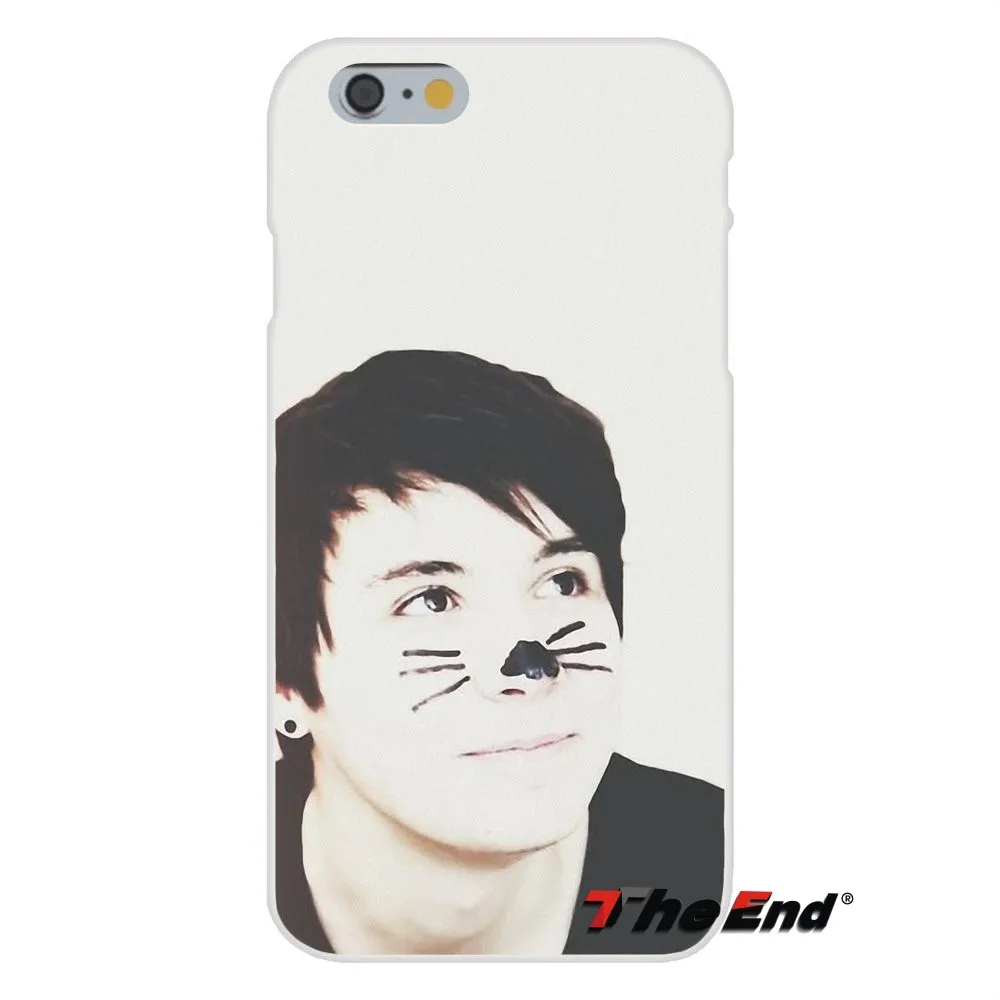 Group of Dan and Phil Collage Pattern For Xiaomi Redmi 4 3 3S Pro Mi3 Mi4 Mi4C Mi5S Mi Max Note 2 Slim Silicone Case | Мобильные
