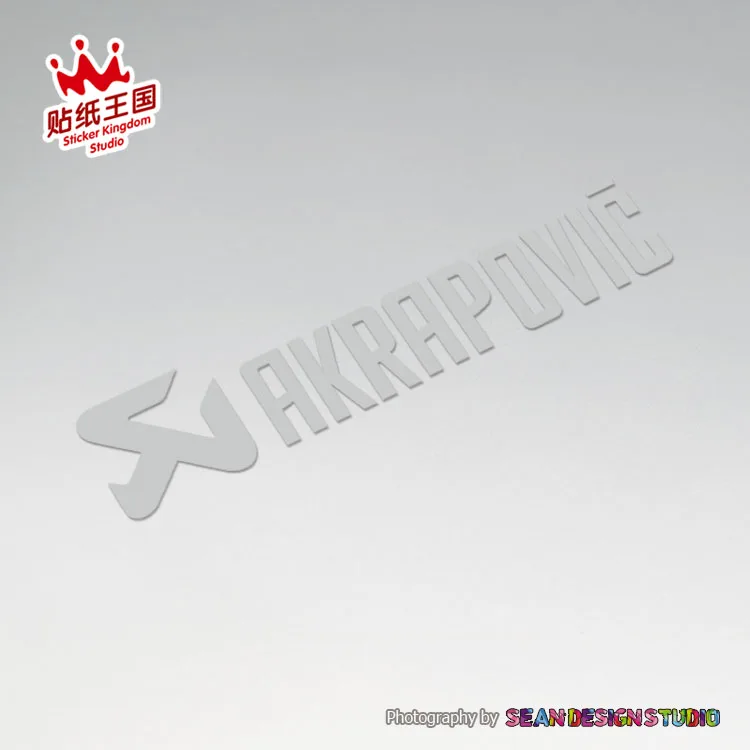 Для Akrapovic AK выхлопной авто мотоцикл наклейки Светоотражающие Водонепроницаемые M05