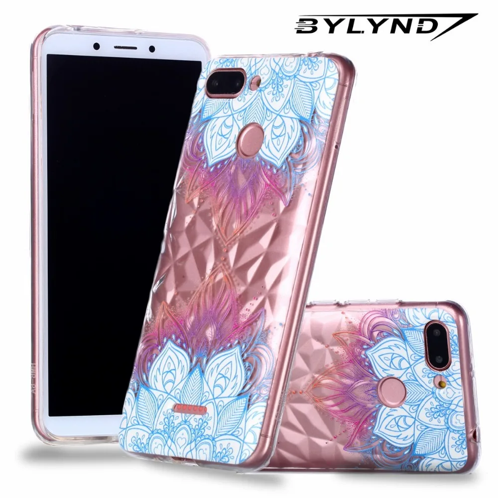 Для remi note5a note5 pro 6a 5 plus чехол с тисненым алмазным узором TPU ударопрочный задний